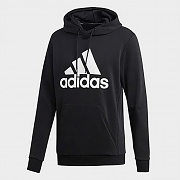 (DQ1461) MUST HAVES BADGE OF SPORT HOODIE-BLACK
